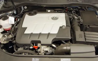 Silnik 2.0 TDI 140KM Volkswagena, czysty i zadbany, gotowy do pracy.