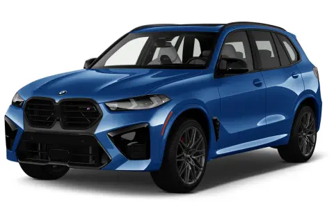Niebieski BMW X5 2026 z agresywnym przodem i sportowymi felgami, gotowy na każdą drogę.