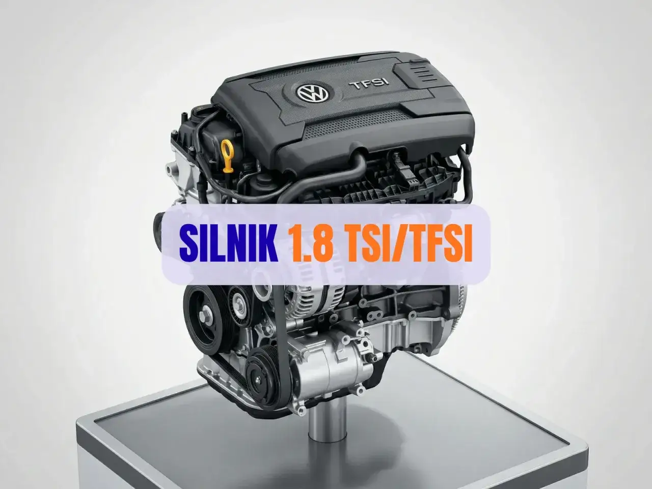 Silnik 1.8 TSI/TFSI Volkswagena, prezentowany na wystawie, to serce wielu modeli.